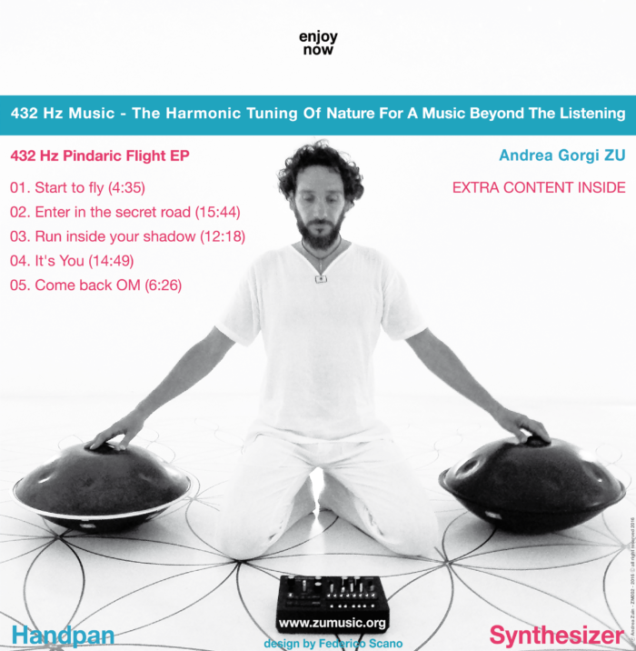 Pindaric Fly - 432Hz Music - The Harmonic Tuning of Nature For a Music Beyond The Listening - Audio Cd mp3 Hq - Andrea Gorgi ZU - immagine 2