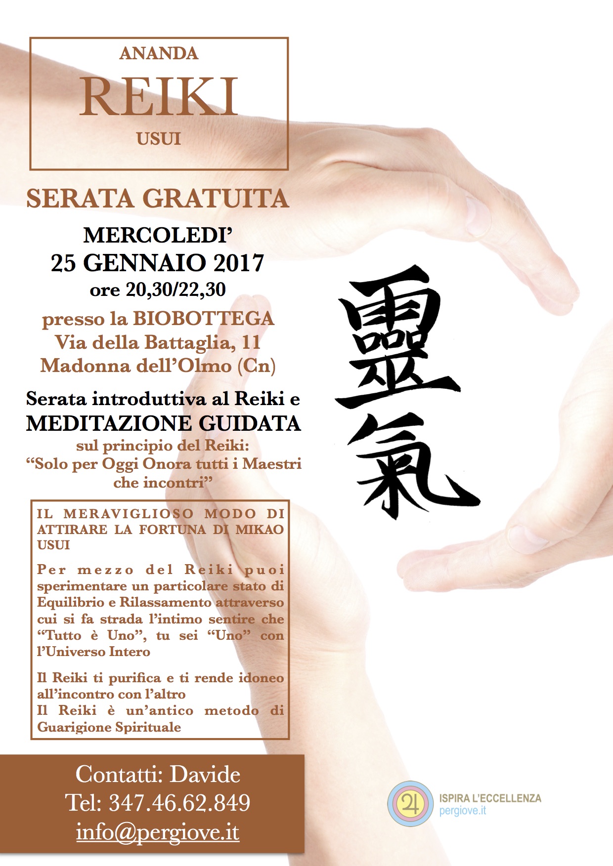 Cuneo Reiki 2017, 2017 Reiki Cuneo, 25 Gennaio 2017 Reiki Gratis a Cuneo (Cn)