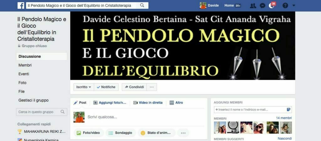 cristalloterapia gruppo facebook pendolo, cristalloterapia, corso di cristalloterapia