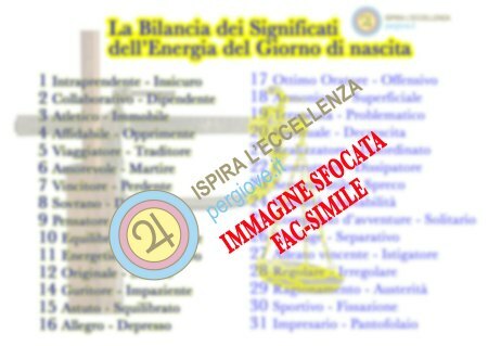 la bilancia dei significati dell’Energia del giorno di nascita_SFOCATA numerologia la bilancia dei significati dell'energia del giorno di nascita