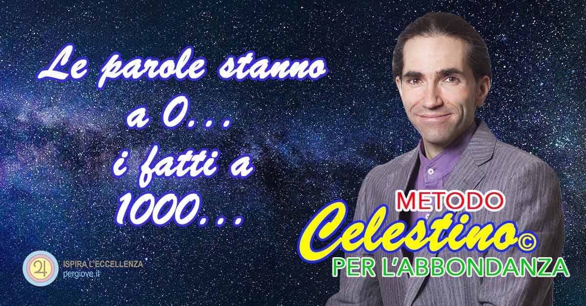 Corso Libertà Finanziaria Metodo Celestino per l'Abbondanza www.pergiove.it