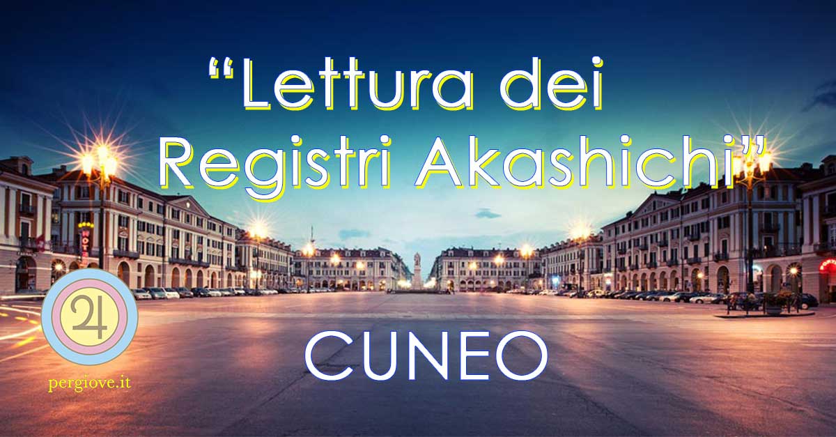 Lettura dei Registri Akashici a Cuneo Davide Celestino Bertaina Pergiove.it