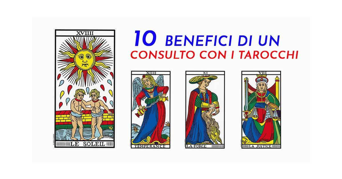 Consulto Tarocchi i 10 Benefici - www.pergiove.it